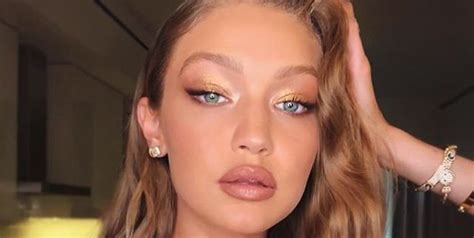 gigi hadid leaked nudes|Gigi Hadid just shared a bunch of nearly naked pics on Instagram.